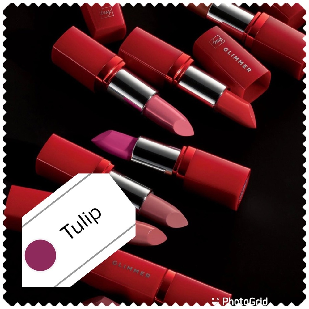 (New) Glimmer Satin Lipstick 💄Color (Tulip)
